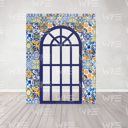 Amalfi Coast Double Arch with Window