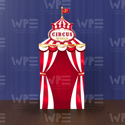 Circus Theme Single Backdrop