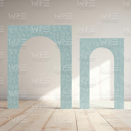 Squared Top Open Arch Backdrop