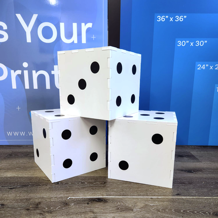 Mega Dice Prop - 3D Box