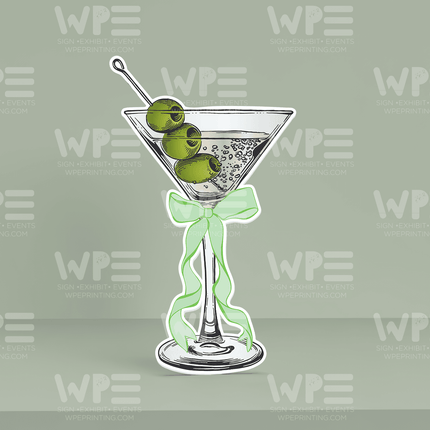 Martini Glass Cutout