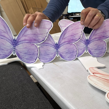 Butterfly Cutout Props