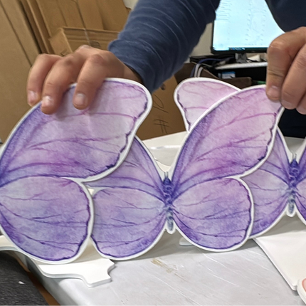 Butterfly Cutout Props
