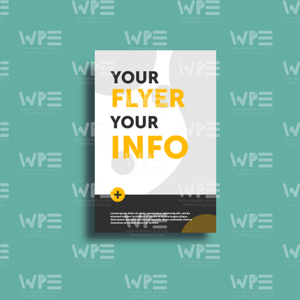 Flyers – 130lb Premium Paper