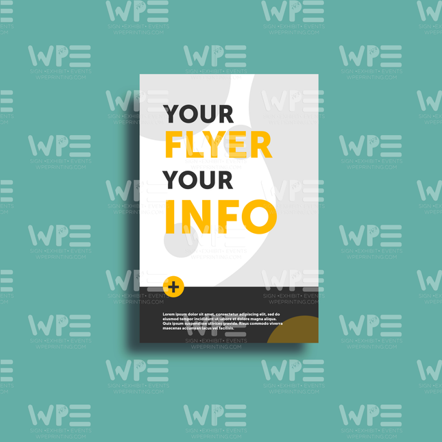 Flyers – 130lb Premium Paper