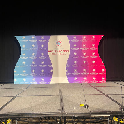 Curved Stage Backdrop Set 003