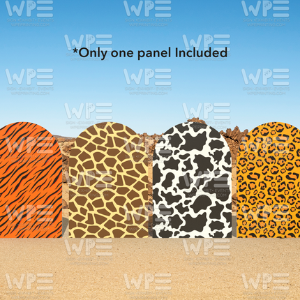 Wild Safari Animal Print Panel