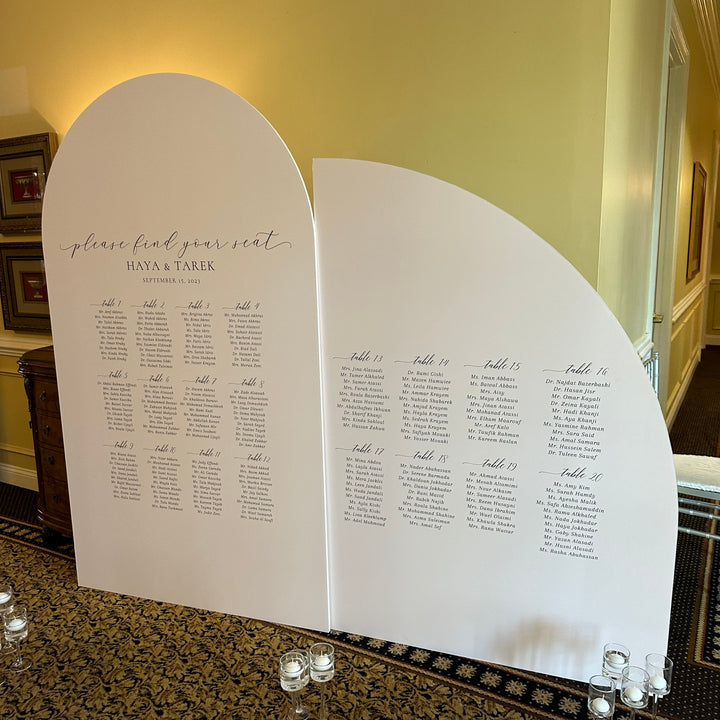 Two Board Design Two Board Seating Chart Set (2 Boards) – WPE Production
