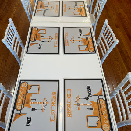 Table Placement Mats