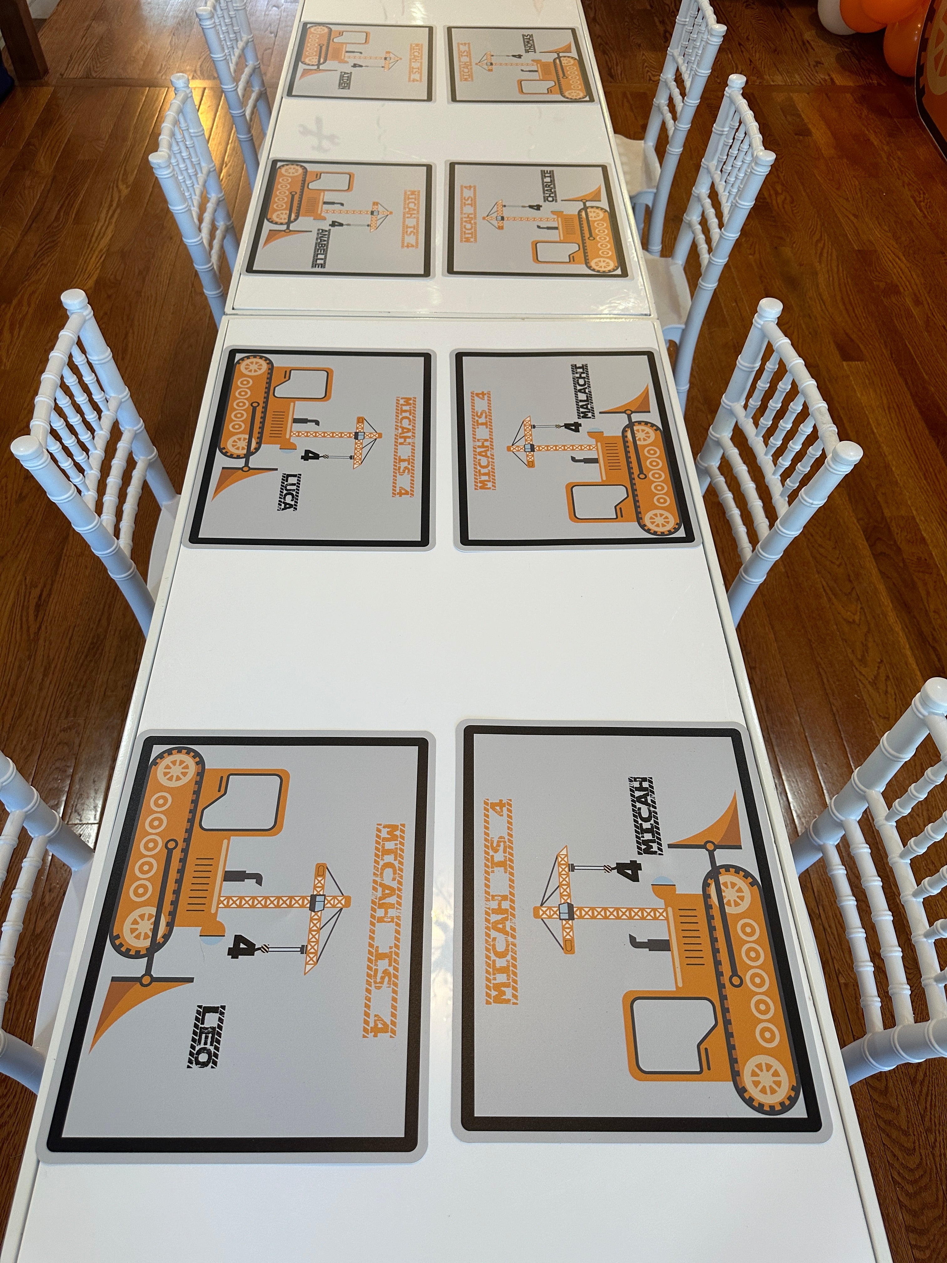 Table Placement Mats Table Placement Mats