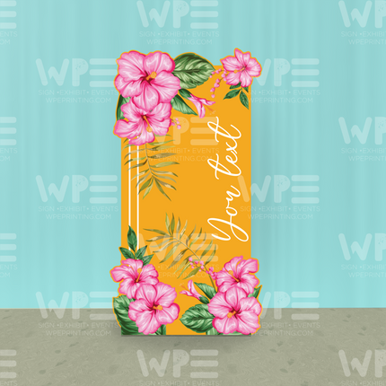 Hibiscus Floral Backdrop