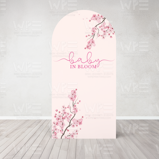 Cherry Blossom Baby in bloom Backdrop III