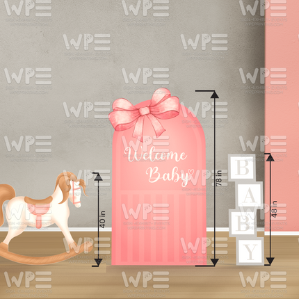 Welcome Baby Shower Set