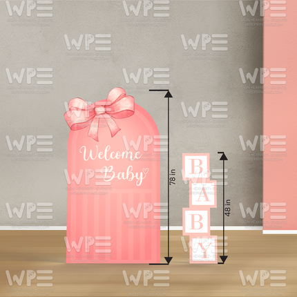 Welcome Baby Shower Set