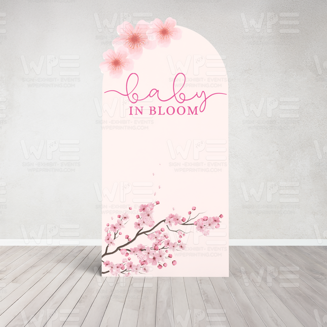 Cherry Blossom Baby in bloom Backdrop I