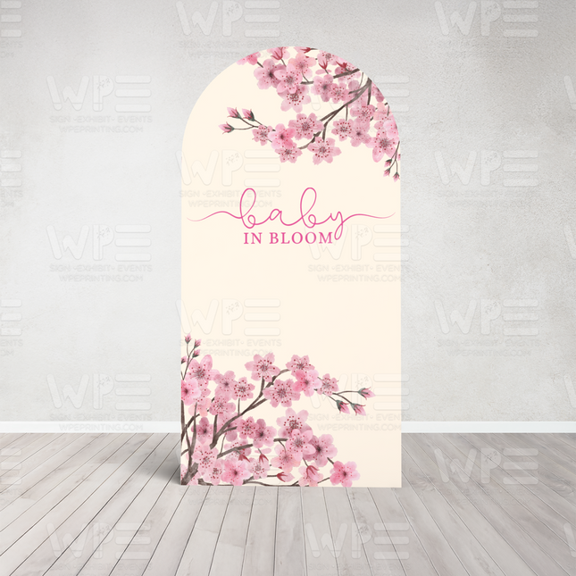 Cherry Blossom Baby in bloom Backdrop II