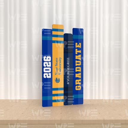 Graduation Books Backdrop