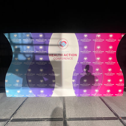 Curved Stage Backdrop Set 003