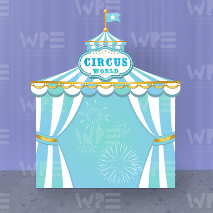 Circus Theme Double Backdrop