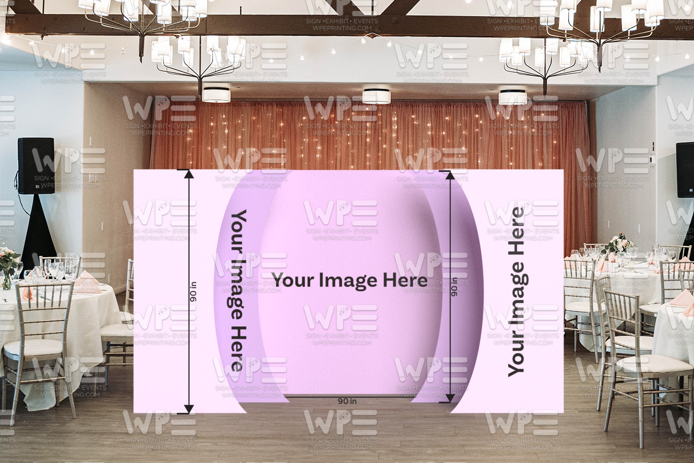 Event Overview Display Customizable Corporate C Set β Professional Event Display β WPE Production