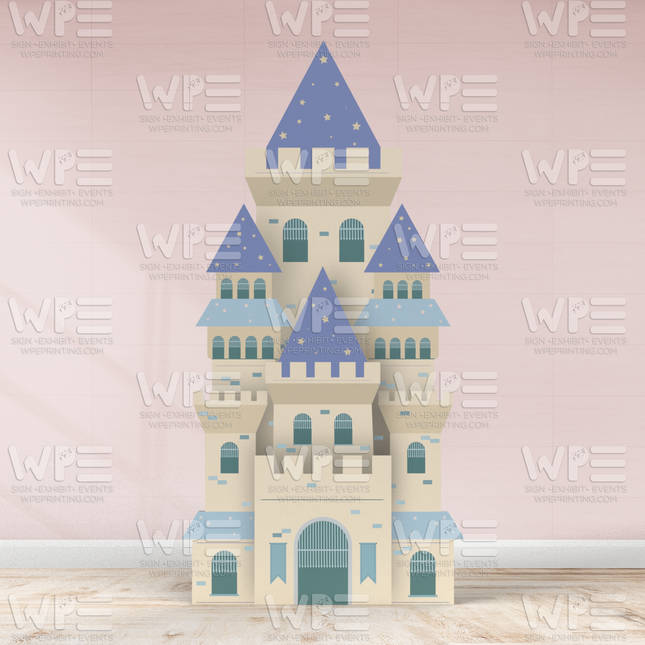 Whimsical Castle Foamboard Backdrop (1/2" Thick)