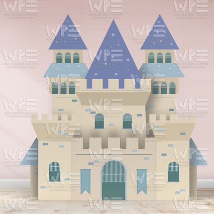 Whimsical Castle Foamboard Backdrop (1/2" Thick)