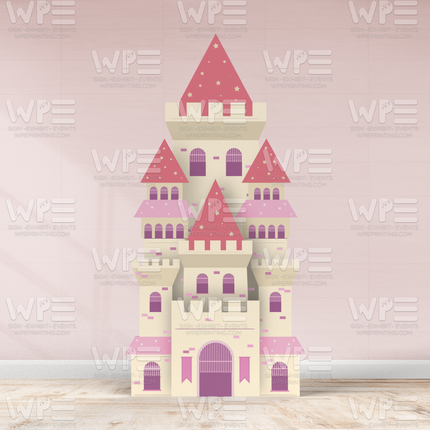 Whimsical Castle Foamboard Backdrop (1/2" Thick)