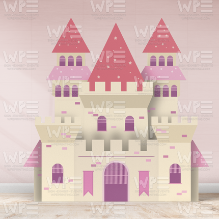 Whimsical Castle Foamboard Backdrop (1/2" Thick)