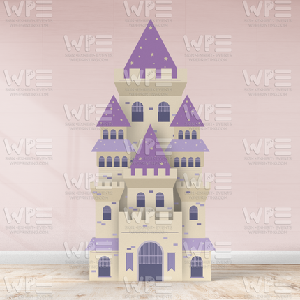 Whimsical Castle Foamboard Backdrop (1/2" Thick)