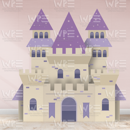 Whimsical Castle Foamboard Backdrop (1/2" Thick)