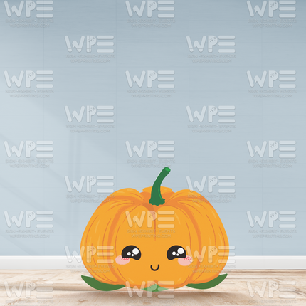 Cute Face Pumpkin Foam Cutout