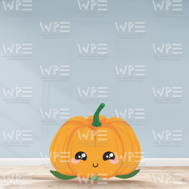 Cute Face Pumpkin Foam Cutout