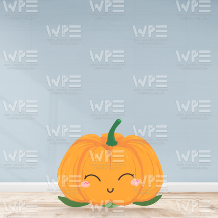 Cute Face Pumpkin Foam Cutout