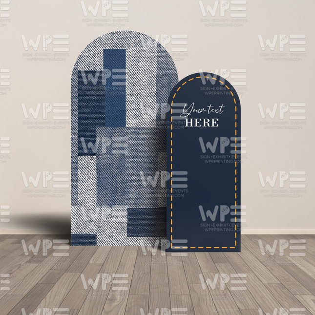 Denim Backdrop Set 002