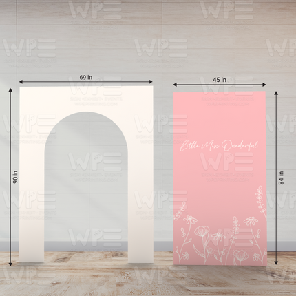 Double Open Arch Backdrop Set