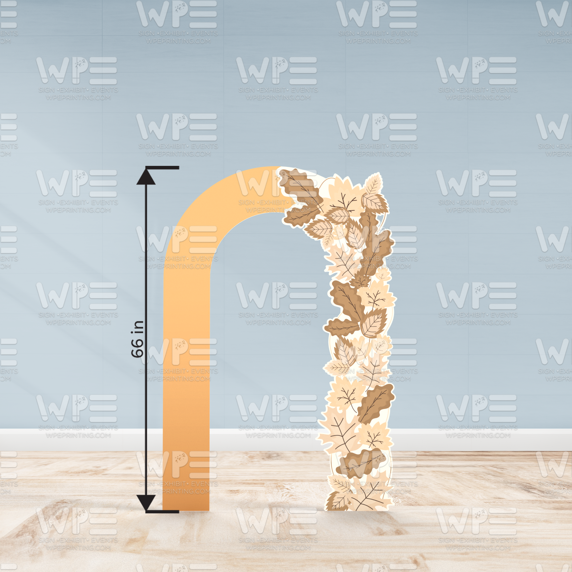 Rounded Open Leafy Arch – WPE Production