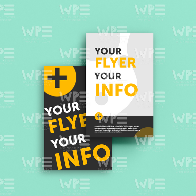 Flyers – 130lb Premium Paper
