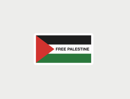 Palestine Die-Cut Waterproof Stickers