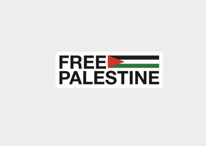 Palestine Die-Cut Waterproof Stickers