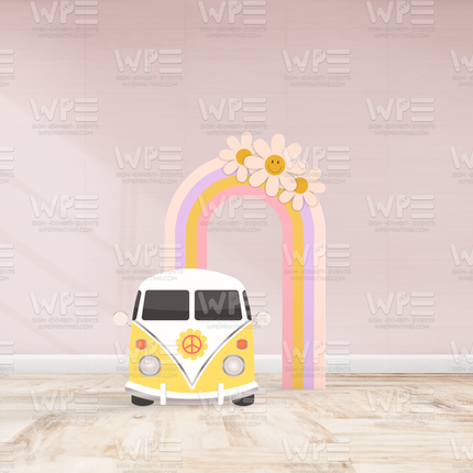 Retro Vibes Backdrop Set