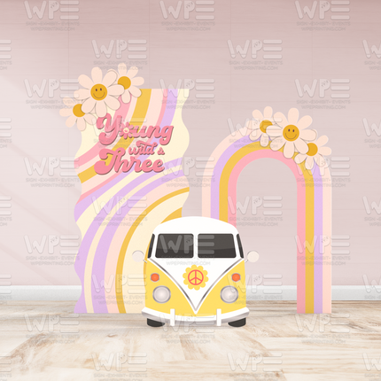 Retro Vibes Backdrop Set