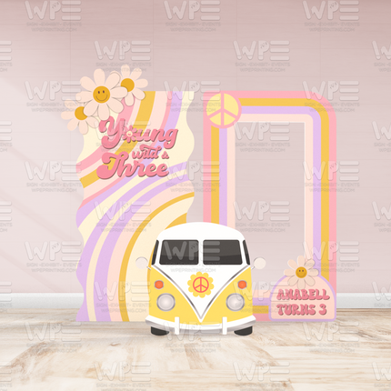 Retro Vibes Backdrop Set