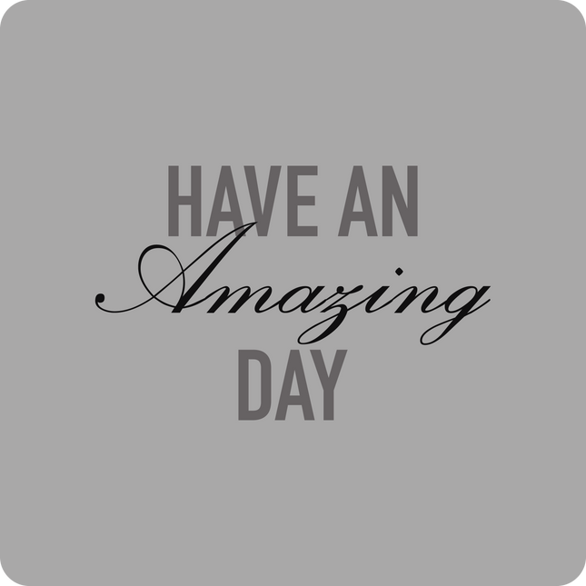 HAVE AN AMAZING DAY - Hand Held Sign
