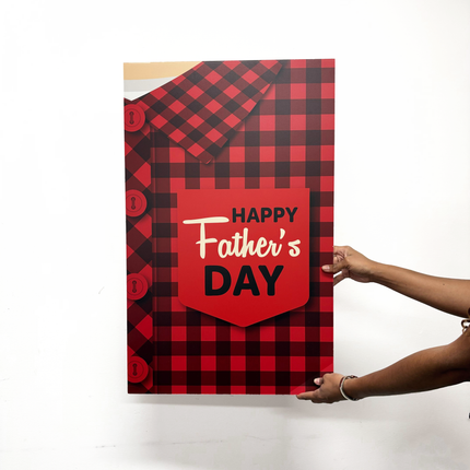 Happy Father’s Day Foam Poster