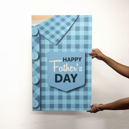 Happy Father’s Day Foam Poster