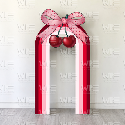 Cherry Theme Backdrop Set