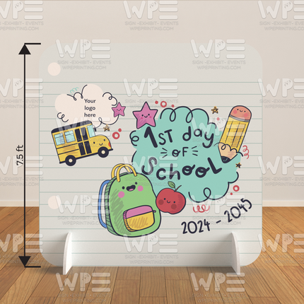 "1st Day " Backdrop 90x90