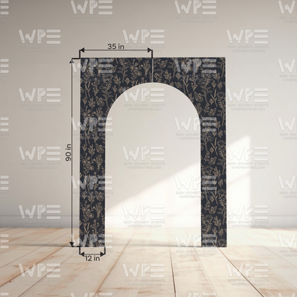 Squared Top Open Arch Backdrop