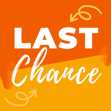 Last chance One-of-a-Kind LETTERING