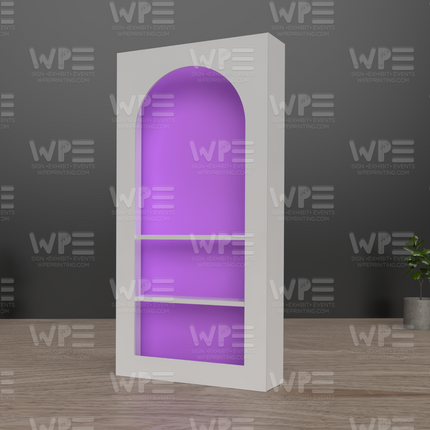 3D Arch Favor Wall